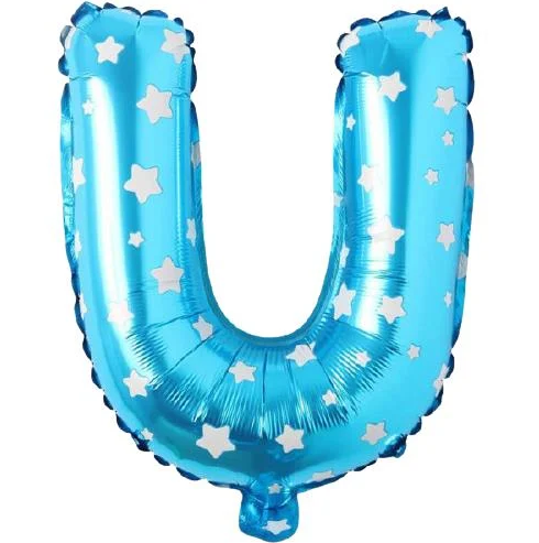 Folyo Balon Mavi U 16 İnç 36 Cm